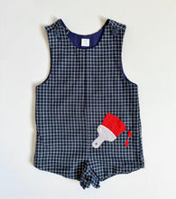 Load image into Gallery viewer, Vintage Paint Appliqué Plaids 4T (100cm)
