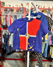 Load image into Gallery viewer, Vintage Nautical Navy Blue Tops 4T (100cm)
