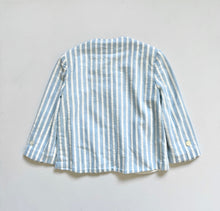 Load image into Gallery viewer, Vintage Neiman Marcus Pstel Blue Striped Jacket 4T (100cm)
