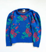 Load image into Gallery viewer, Vintage Chocolate Fudge Rose Sweater 6/7 (120-125cm)
