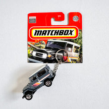 Load image into Gallery viewer, Matchbox 1998 TOYOTA Land Cruiser FJ40 Custom Keychain
