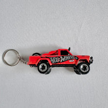 Load image into Gallery viewer, HotWheels ‘73 Jeep J10 “Baja Blazers” Custom Keychain
