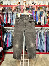 画像をギャラリービューアに読み込む, Vintage Levi’s Black Denim Pants 7X (120-125cm)
