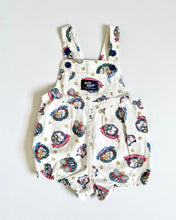 画像をギャラリービューアに読み込む, Vintage OshKosh Dog/Tennis Bubble Short Overall 12M (75cm)
