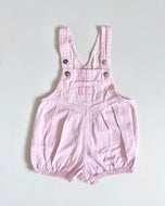 Vintage OshKosh B’gosh Pink Striped Bubble Short Overall 12/18M (75-80cm)