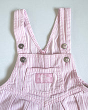 画像をギャラリービューアに読み込む, Vintage OshKosh B’gosh Pink Striped Bubble Short Overall 12/18M (75-80cm)
