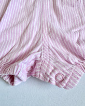 画像をギャラリービューアに読み込む, Vintage OshKosh B’gosh Pink Striped Bubble Short Overall 12/18M (75-80cm)
