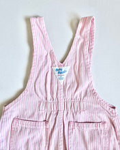 画像をギャラリービューアに読み込む, Vintage OshKosh B’gosh Pink Striped Bubble Short Overall 12/18M (75-80cm)
