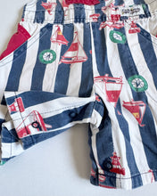 Load image into Gallery viewer, Vintage OshKosh Nautical Short Overall 3T (95cm)
