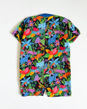 画像をギャラリービューアに読み込む, Vintage Stork Jungle AOP Rompers 4/5T (110cm)
