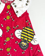 Load image into Gallery viewer, Vintage Zoodles Bee Print Dress 5/6T (110cm)

