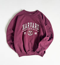 画像をギャラリービューアに読み込む, USED Gildan Harvard Sweatshirt Burgundy Red Youth M/8-10 (130-140cm)

