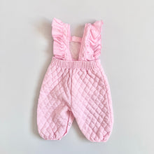 画像をギャラリービューアに読み込む, Vintage Quilting Rompers Patel Pink 0-6M (-60cm)
