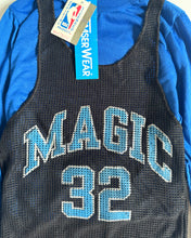 画像をギャラリービューアに読み込む, Vintage NBA Orlando Magic Shaquille O'Neal #32 Long Sleeve T-shirt Kids 7 (115cm)
