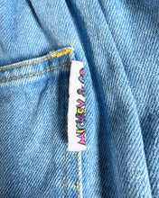 画像をギャラリービューアに読み込む, Vintage Disney Minnie Mouse Cheer Girl Denim Dress 4T (100cm)
