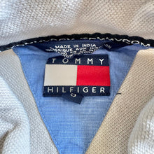 Load image into Gallery viewer, Vintage Y2K Tommy Hilfiger Beige Striped Polo Shirts 5T (110cm)

