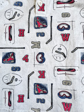 Load image into Gallery viewer, Vintage OshKosh B’gosh Hockey AOP Shirts Kids 6 (110-115cm)

