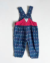 Load image into Gallery viewer, Vintage OshKosh B’gosh Denim/Flower Overall 18M (80cm)
