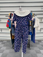 画像をギャラリービューアに読み込む, Vintage Floral Rompers 6X (115-120cm)
