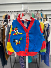 画像をギャラリービューアに読み込む, Vintage Disney Baby Mickey Mouse Sweat Cardigan 18M (80cm)
