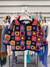 Load image into Gallery viewer, USED Crochet Knit Cardigan 2T (85-90cm)
