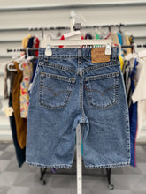 画像をギャラリービューアに読み込む, Vintage Levi’s Denim Short Pants Kids 14 (140-150cm)
