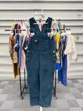 Load image into Gallery viewer, Vintage New 深緑 コーデュロイ オーバーオール 4T (100cm)
