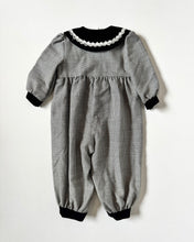 画像をギャラリービューアに読み込む, Vintage Bonnie Baby Houndstooth tooth Rompers 18M (80cm)
