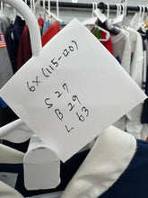 画像をギャラリービューアに読み込む, Vintage Polly Flinders Navy Blue Smocked Dress 6X (115-120cm)
