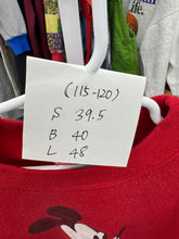 Load image into Gallery viewer, Vintage Disney Mickey Mouse Sweatshirt Red (115-120cm)
