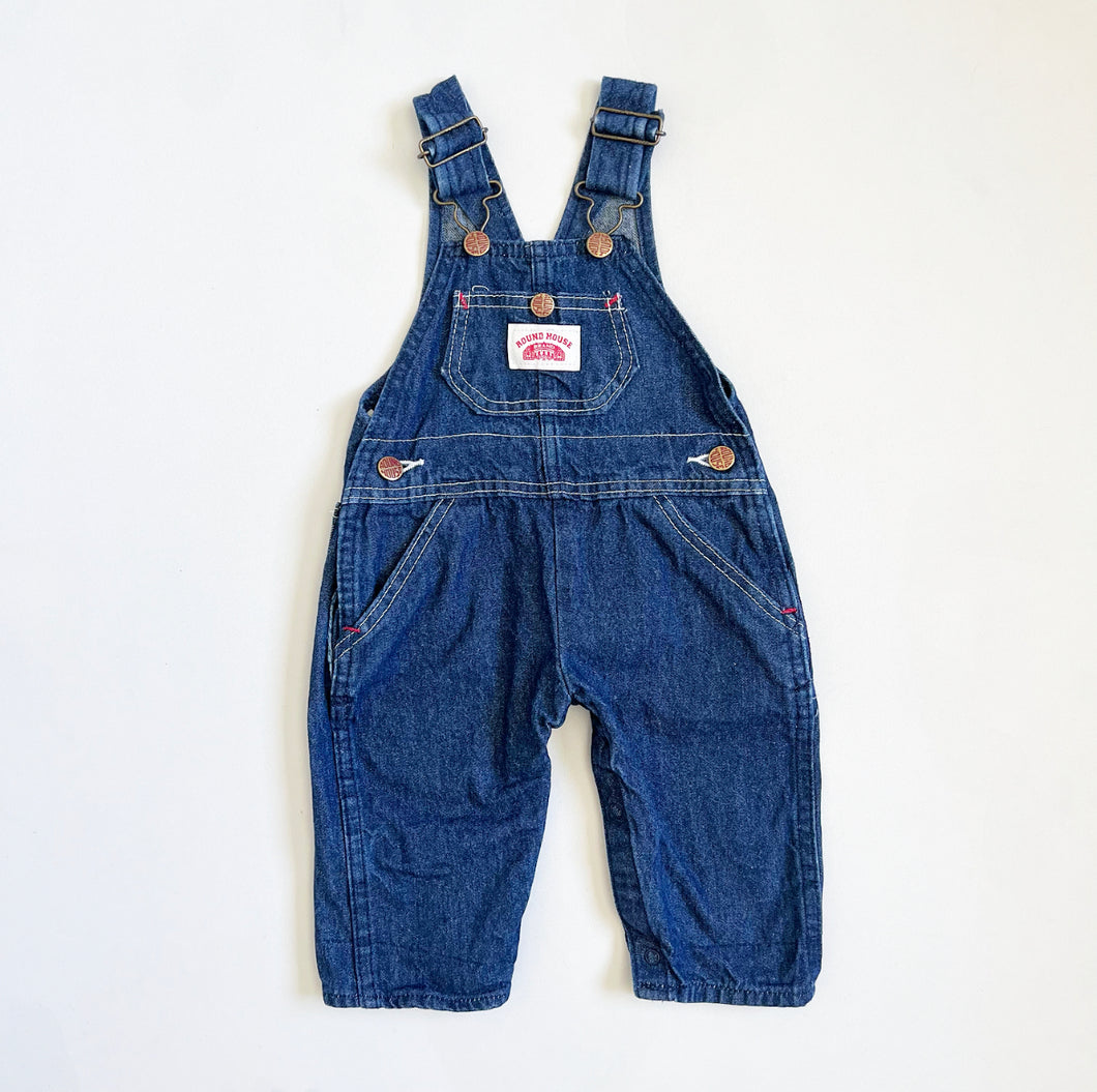 Round House Denim Overall 12M (75cm)