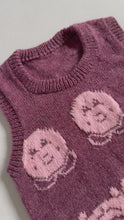 Load and play video in Gallery viewer, Vintage Cabbage Patch Knit Vest 2/3T (90-95cm)
