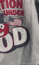 ギャラリービューアUSED Veggie Tales “One Nation Under God” T-shirt Kids 6 (110-120cm)に読み込んでビデオを見る
