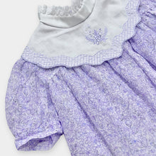 画像をギャラリービューアに読み込む, Vintage Bonnie Jean Lavender Purple Smock Dress 4T (95-100cm)
