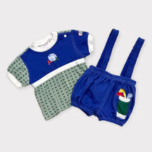 Load image into Gallery viewer, Vintage Small Steps Golf Design Polo Tops/Rompers Outfit 6-9M (65-70cm)
