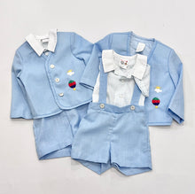 Load image into Gallery viewer, Vintage Winnie the Pooh Outfit Set Pastel Blue M/9-12M (70-75cm)
