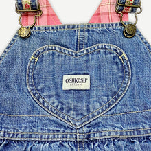 Load image into Gallery viewer, Oshkosh Heart Pocket Denim Dress 3T
