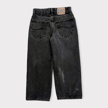 画像をギャラリービューアに読み込む, Vintage Lee Black Denim Capri Pants Kid’s 12 Reg (160cm)
