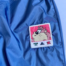 Load image into Gallery viewer, Vintage 1998 Looney Tunes Taz Nylon Pants Navy Blue 4T (100cm)
