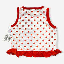 Load image into Gallery viewer, New with Tag Vintage Buster Brown Bow×Striped &amp; Polka Dots Frill Tank 3T
