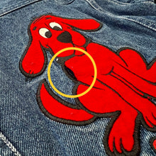 Load image into Gallery viewer, 2001 Clifford The Big Red Dog Denim Jacket 3T (95cm)
