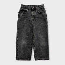 画像をギャラリービューアに読み込む, Vintage Lee Black Denim Capri Pants Kid’s 12 Reg (160cm)
