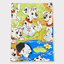 Load image into Gallery viewer, Vintage Disney 101 Dalmatians Twin Flat Sheet
