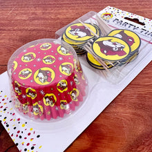 画像をギャラリービューアに読み込む, BUC-EE’S Party Cupcake Liner &amp; Toppers Set/ バッキーズ ペーパーカプ＆ピックセット
