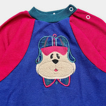 Load image into Gallery viewer, Vintage Health-Tex Dog Appliqué Polo Jumpsuit 12-18M (75-80cm)
