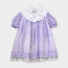 画像をギャラリービューアに読み込む, Vintage Bonnie Jean Lavender Purple Smock Dress 4T (95-100cm)
