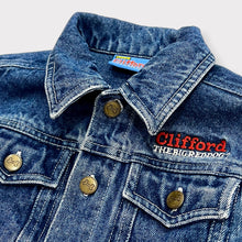 Load image into Gallery viewer, 2001 Clifford The Big Red Dog Denim Jacket 3T (95cm)
