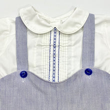 Load image into Gallery viewer, Bryan Embroidered Shirts &amp; Shorts with Suspender set 24M
