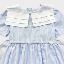 Load image into Gallery viewer, Vintage Bow Age Pastel Blue Dress 6 (110-120cm)
