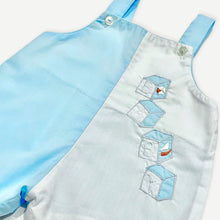 Load image into Gallery viewer, Vintage “BABY” Embroidered Rompers/Shortalls 0-3M
